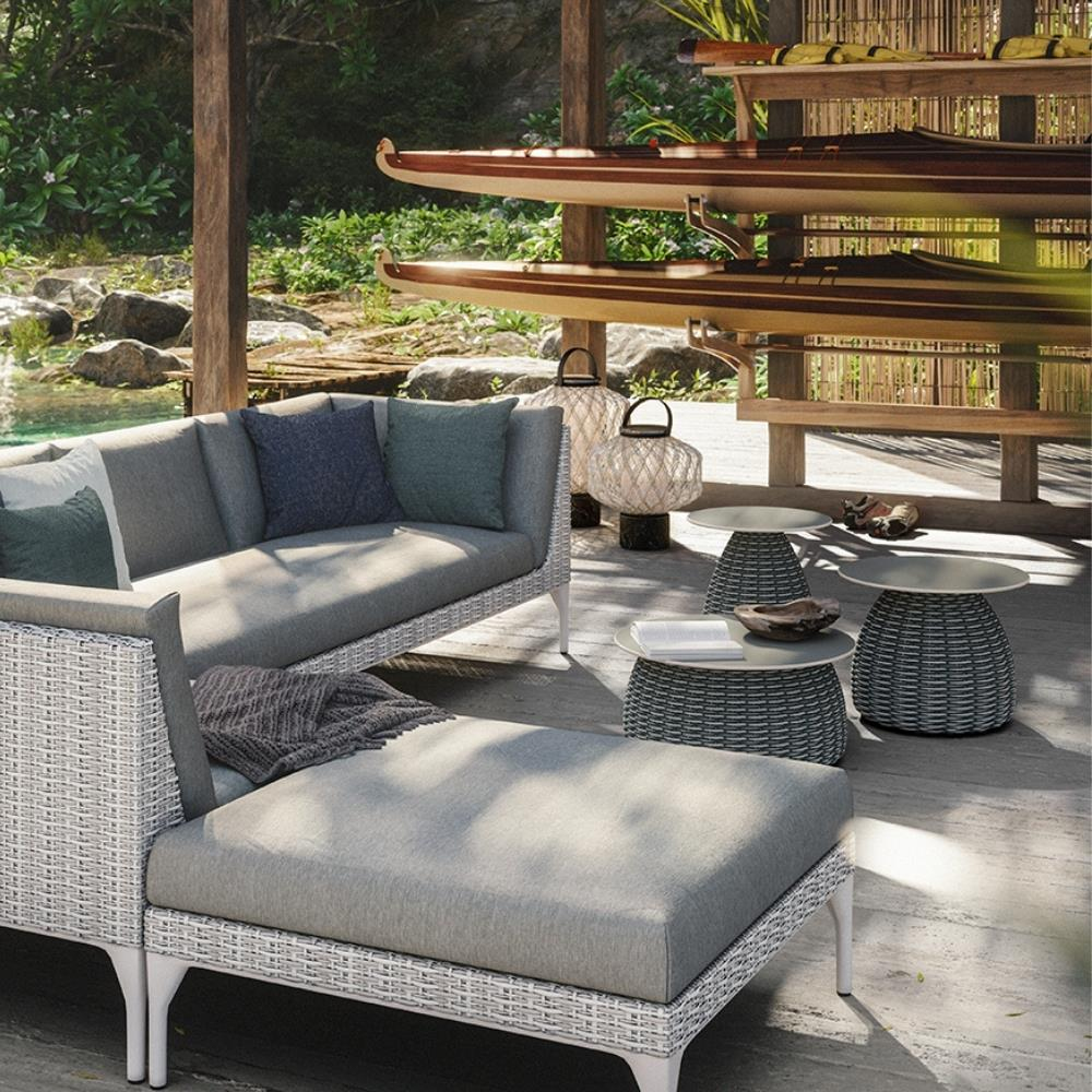 Dedon Porcini Marrone Side Table