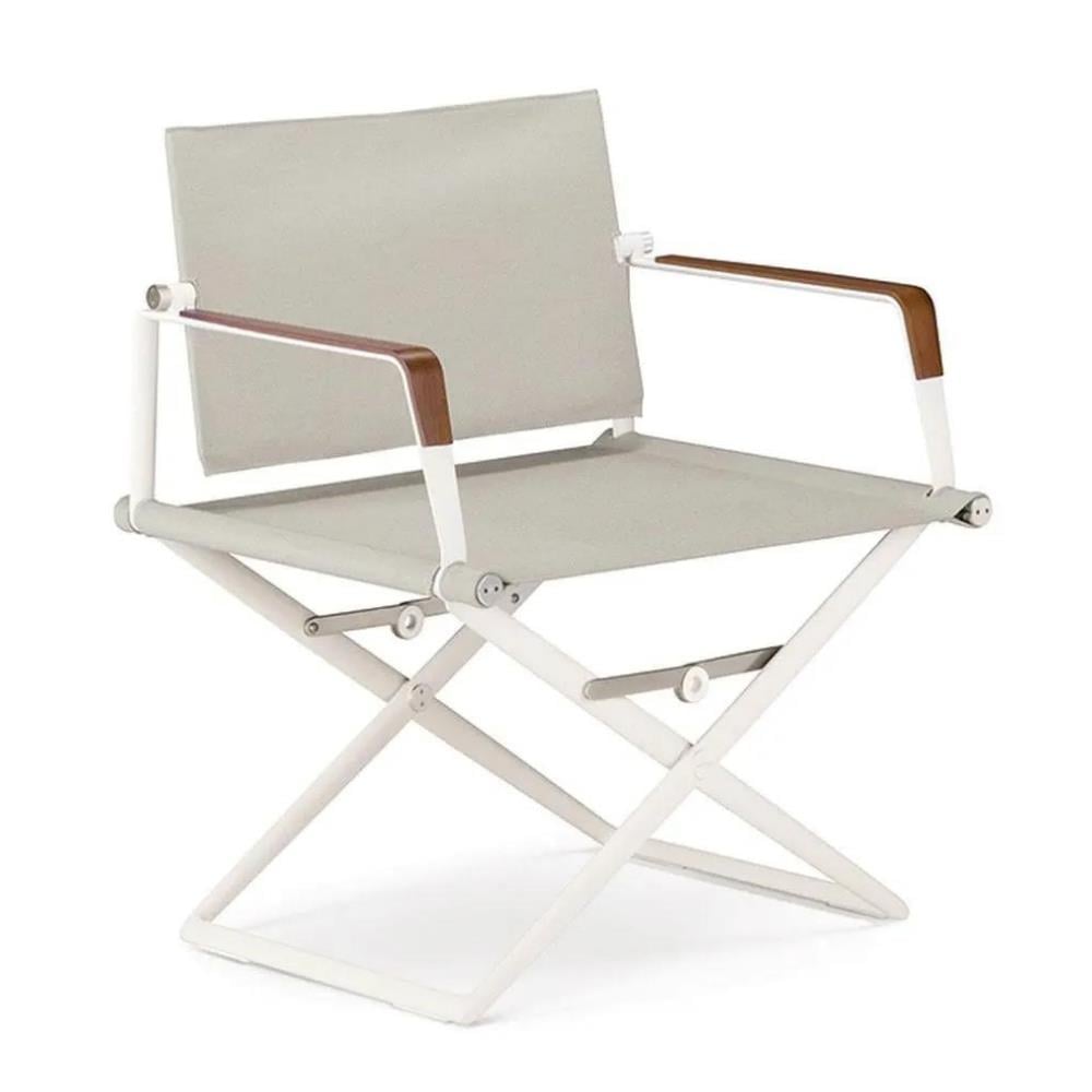 Dedon Seax White Sail Dove Directors Chair