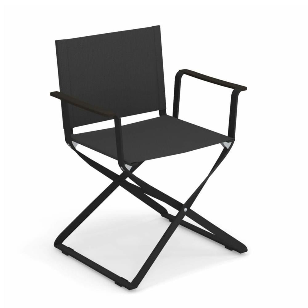 Emu Ciak Black Charcoal Directors Chair
