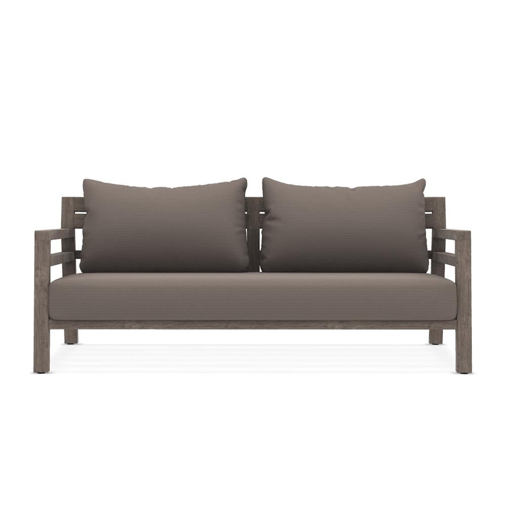 Ethimo Costes Pickled Teak 3-Seater Sofa