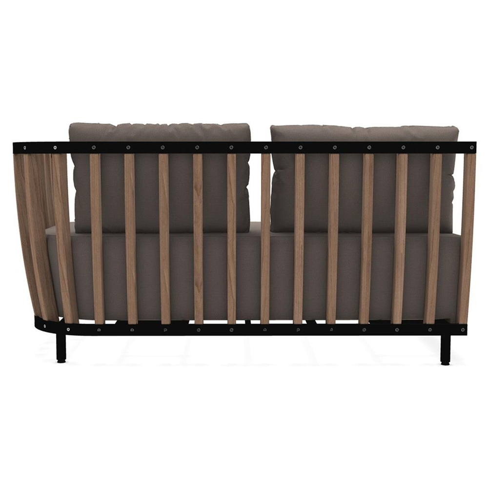 Ethimo Swing Sepia Black Left End Module