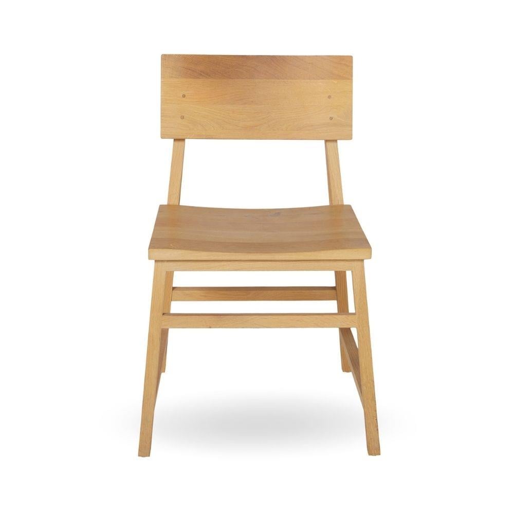 Ethnicraft Oak N1 Armless Chair
