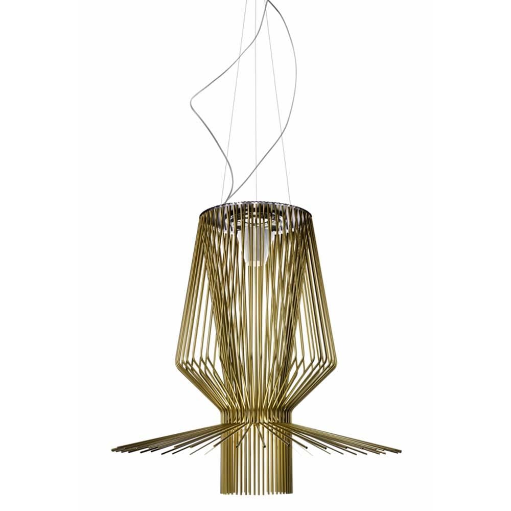 Foscarini Allegretto Assai Gold Chandelier