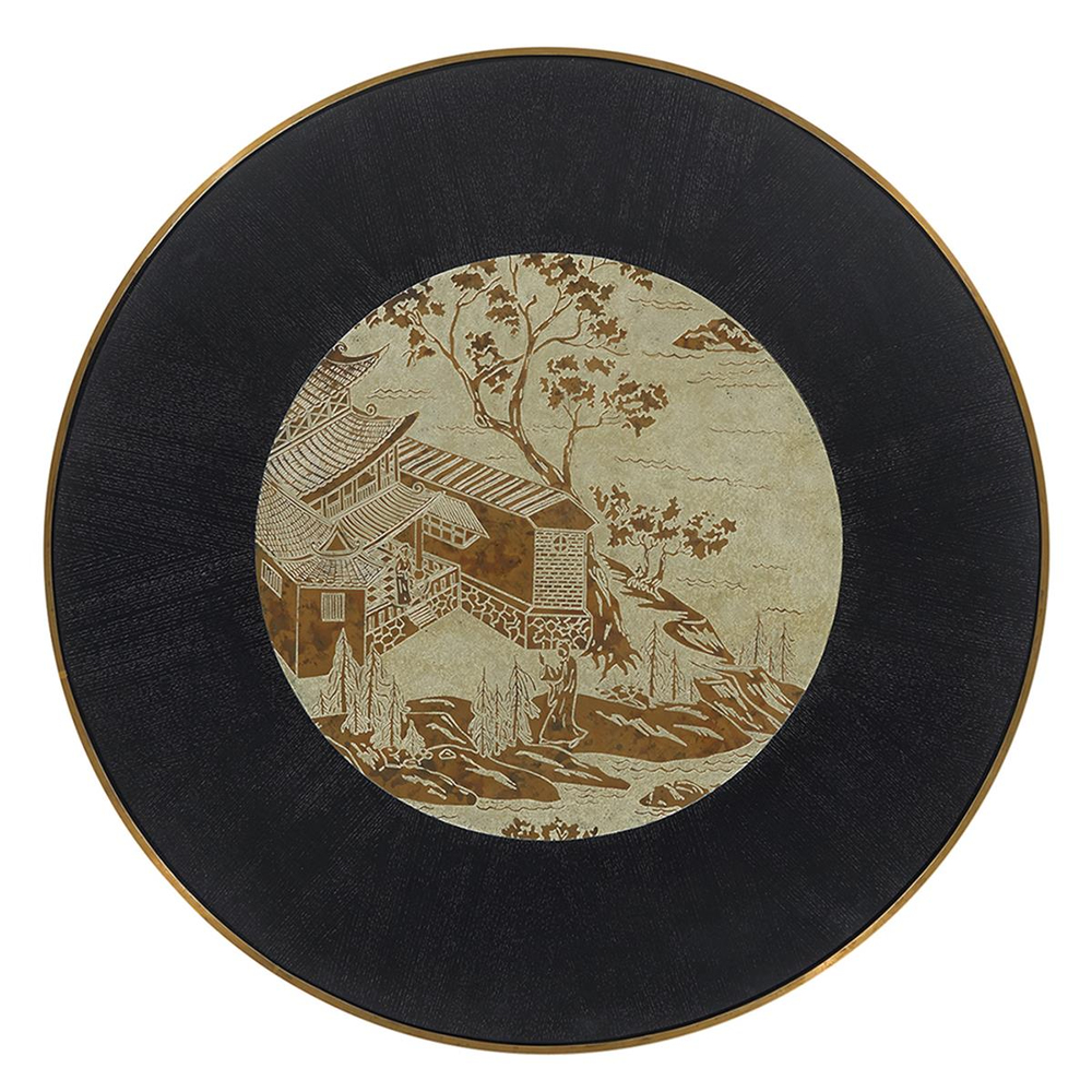 Jonathan Charles Fusion Round Entry Table