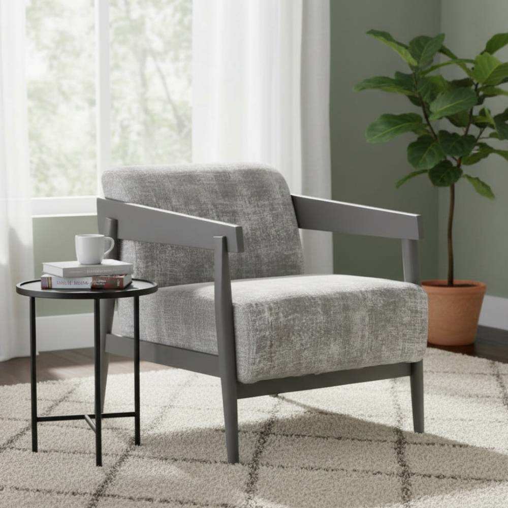 Gervasoni Brick 305 Grey Armchair