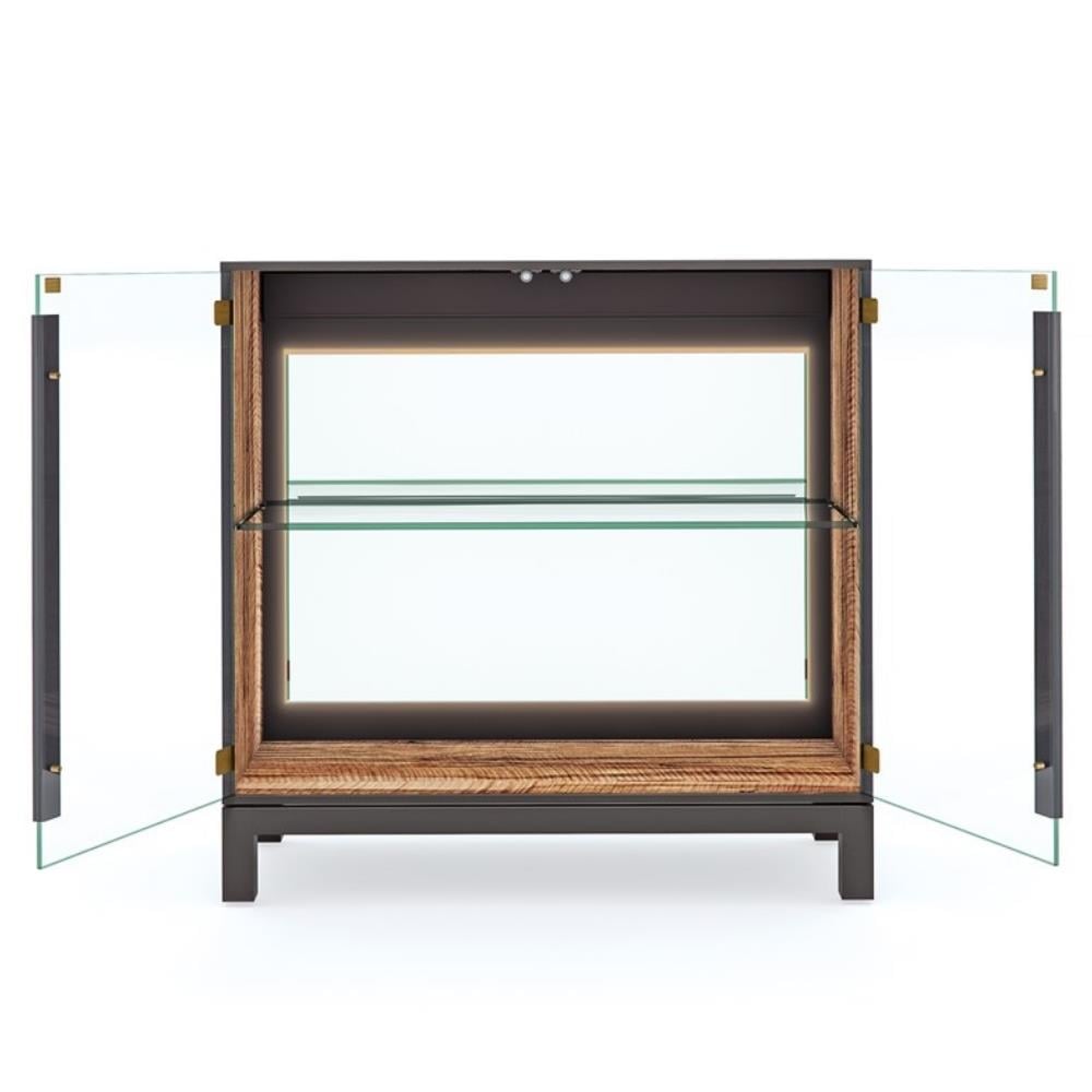 Caracole Get A Handle On It Greenway Display Cabinet