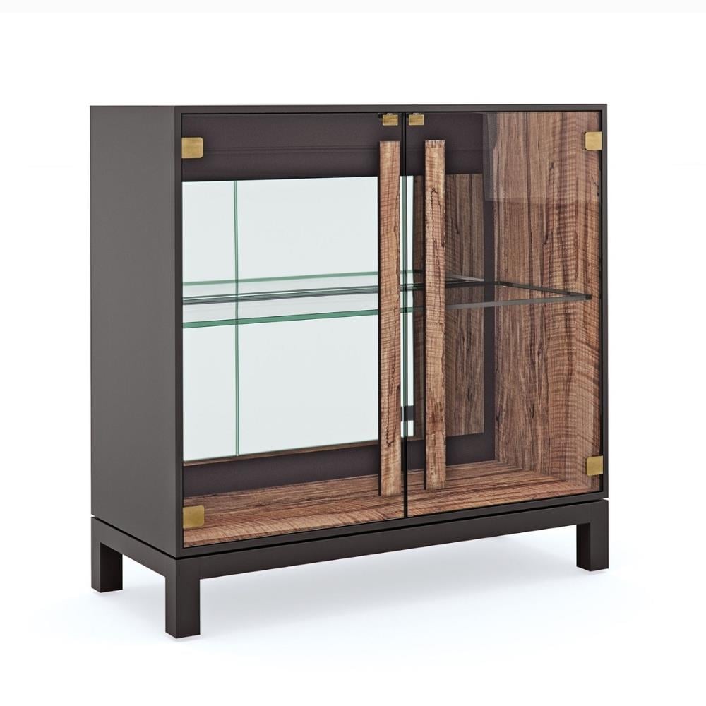 Caracole Get A Handle On It Greenway Display Cabinet