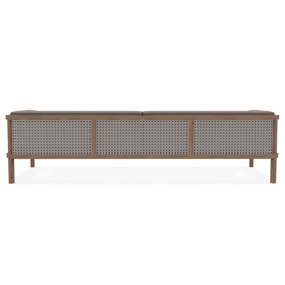 Ethimo Grand Life Teak / Light Grey XL Sofa