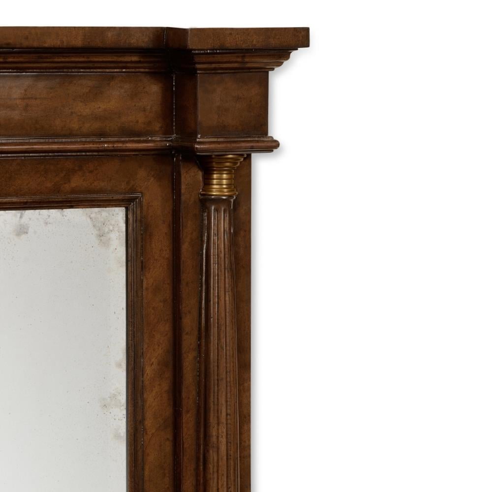 Jonathan Charles Knightsbridge Antique Mahogany Brown Mirror