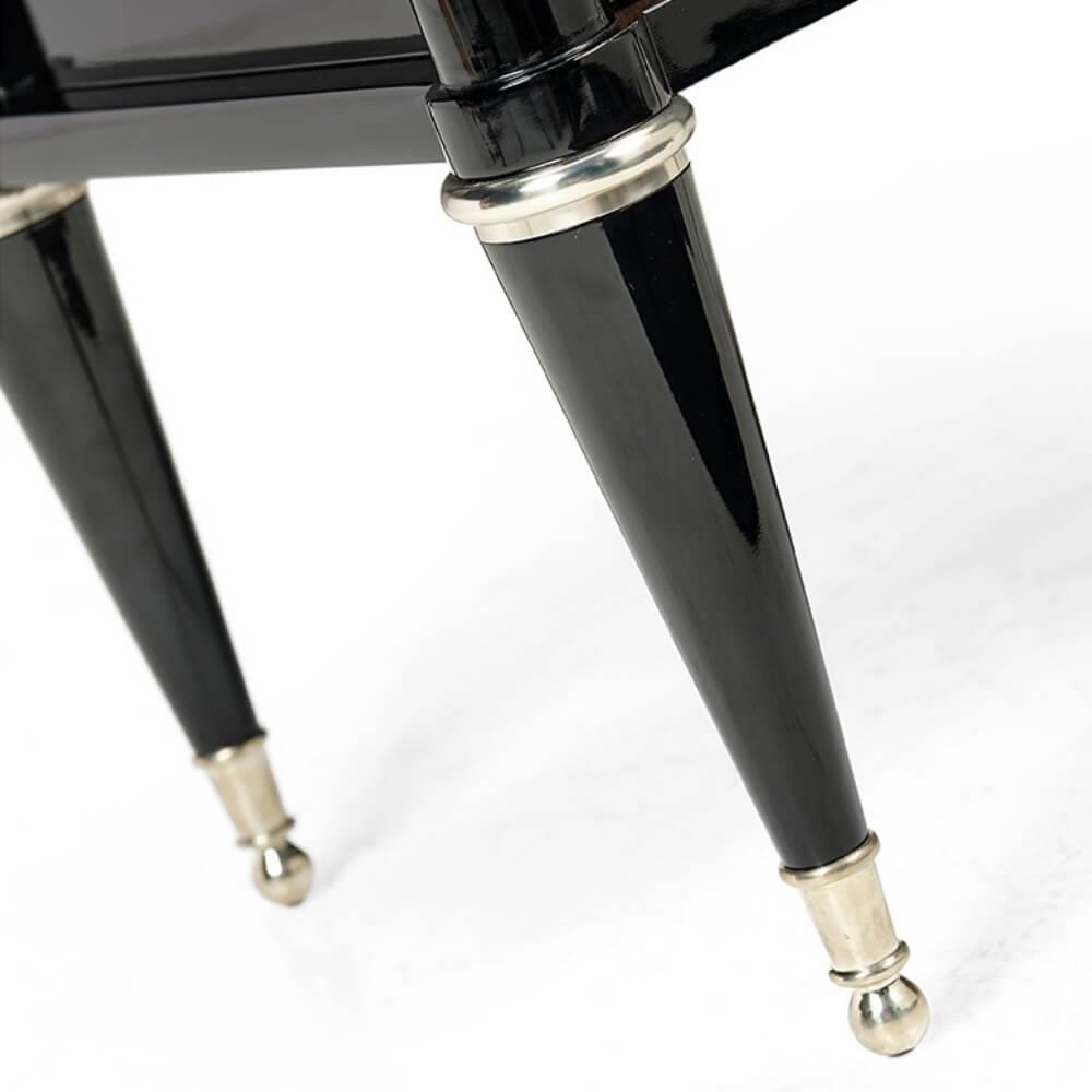 Jonathan Charles Madison Black Marble Top Dresser