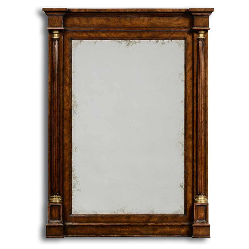 Jonathan Charles Knightsbridge Antique Mahogany Brown Mirror