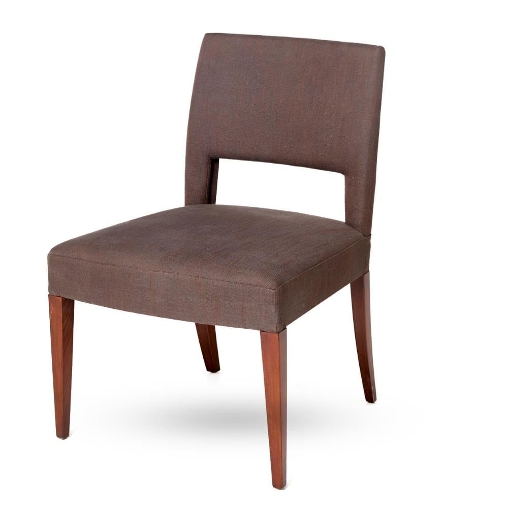 Selva Brown Armless Chair
