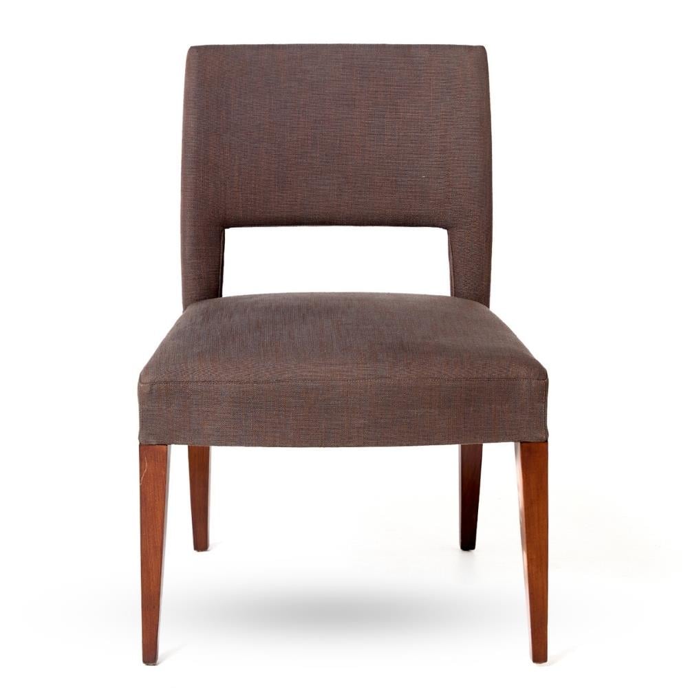 Selva Brown Armless Chair