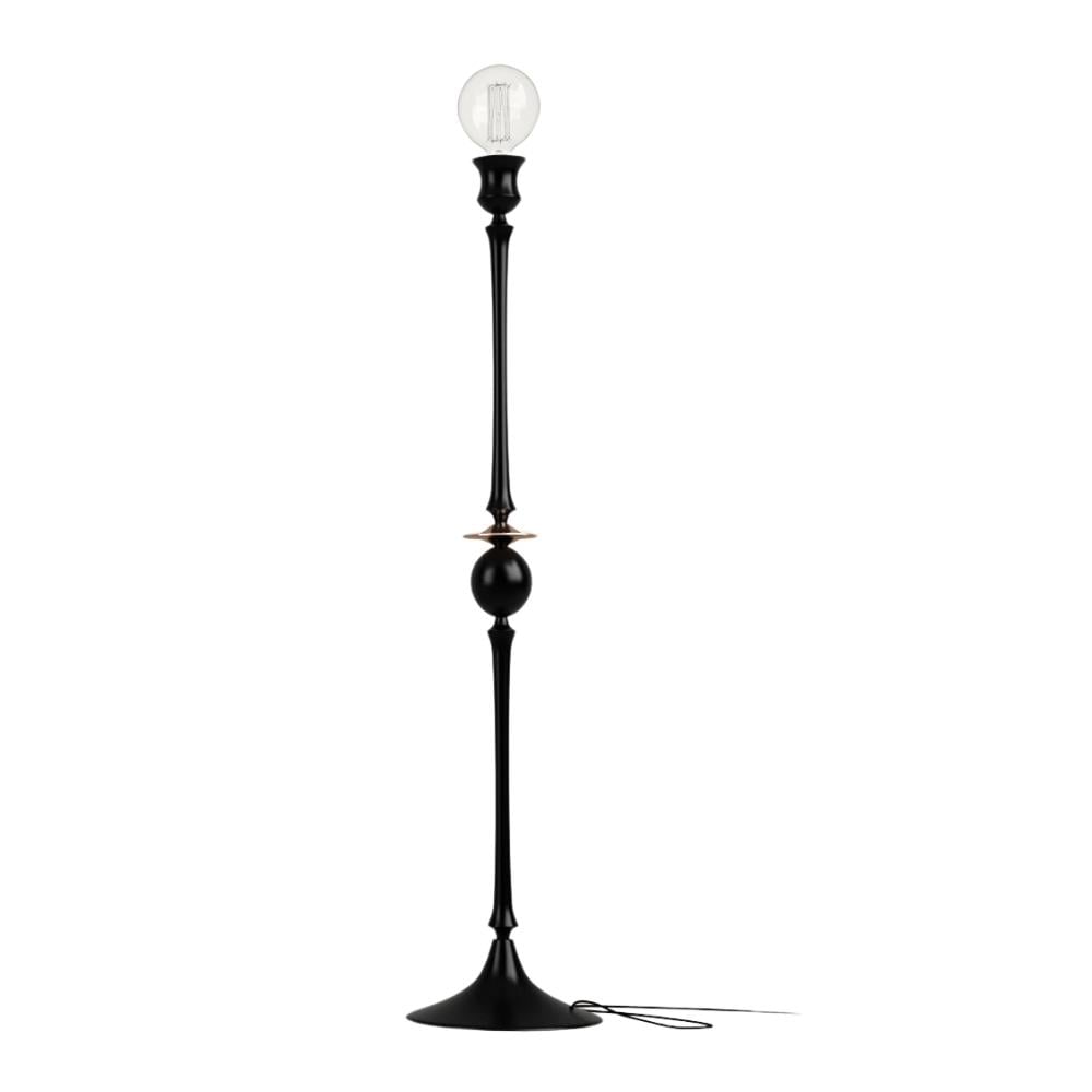 Ligne Roset Baroque Black Floor Lamp