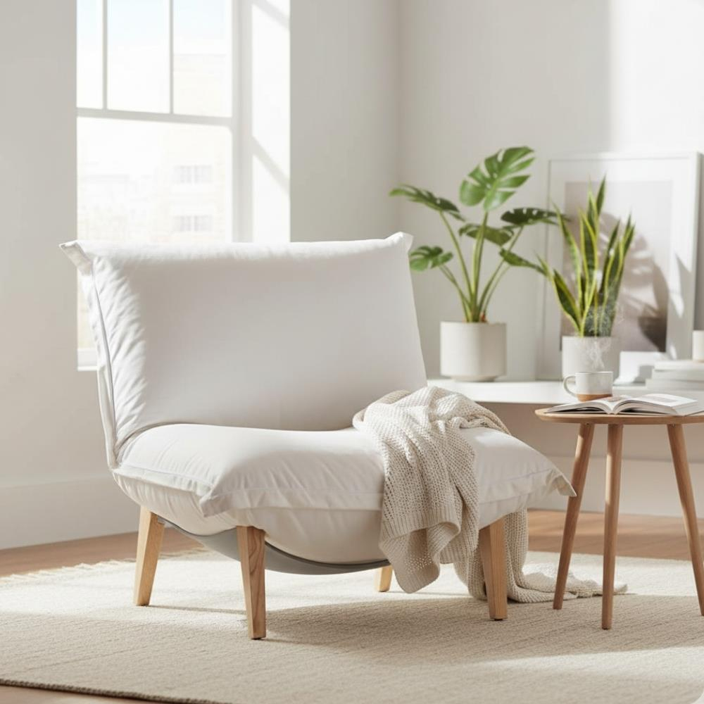 Ligne Roset Calin Ivoire Armchair