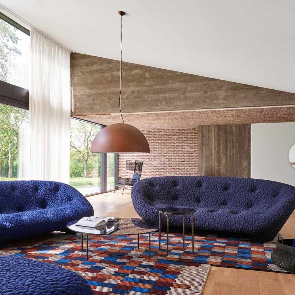 Ligne Roset Ploum Medium Prune Yüksek Sırtlı Kanepe