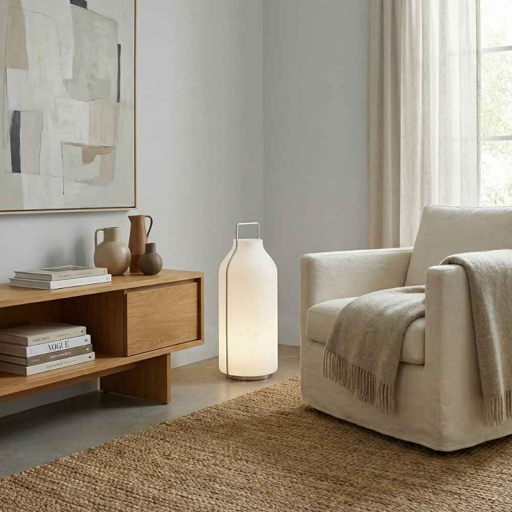Ligne Roset Somerset Large Matte Opal Table Lamp