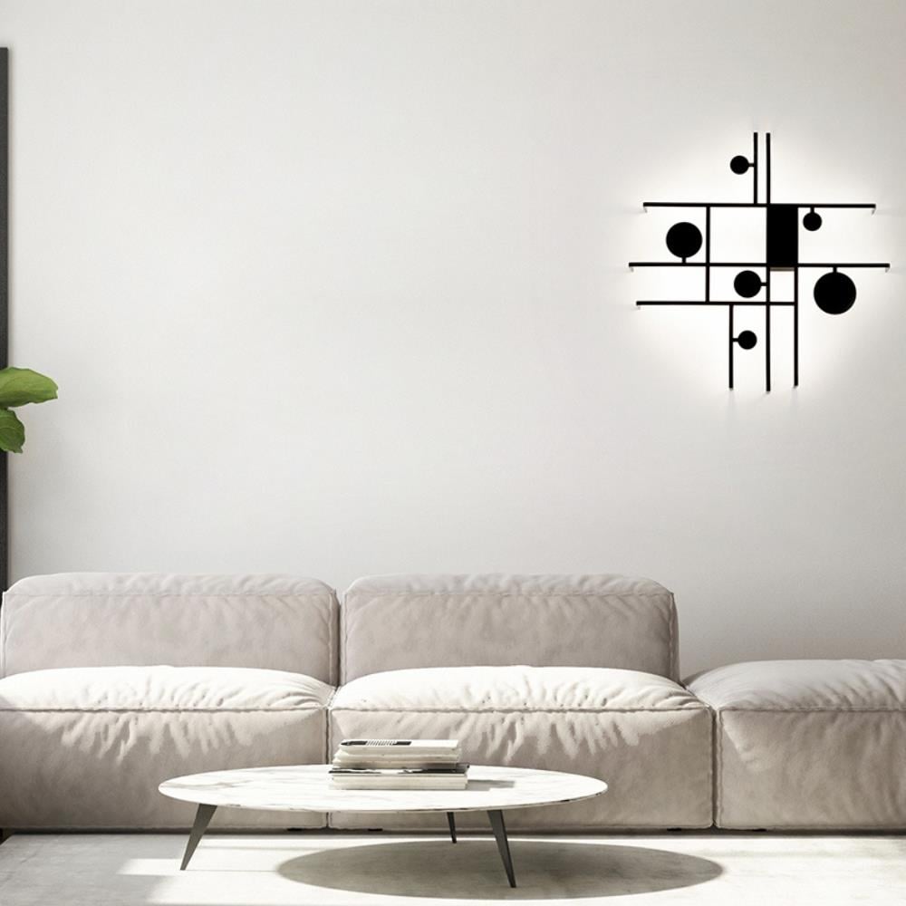 Axolight Manifesto Intense Black Sconce