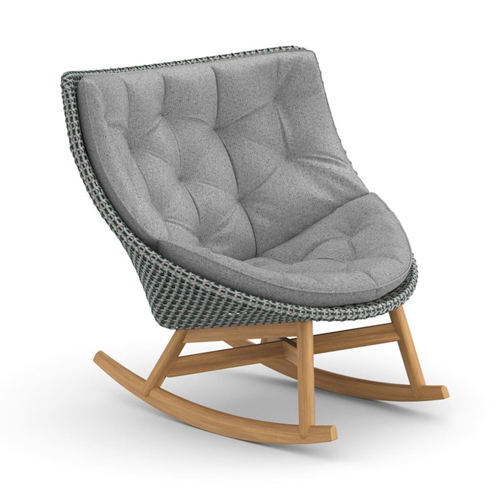 Dedon Mbrace Baltic High-Back Rocking Chair