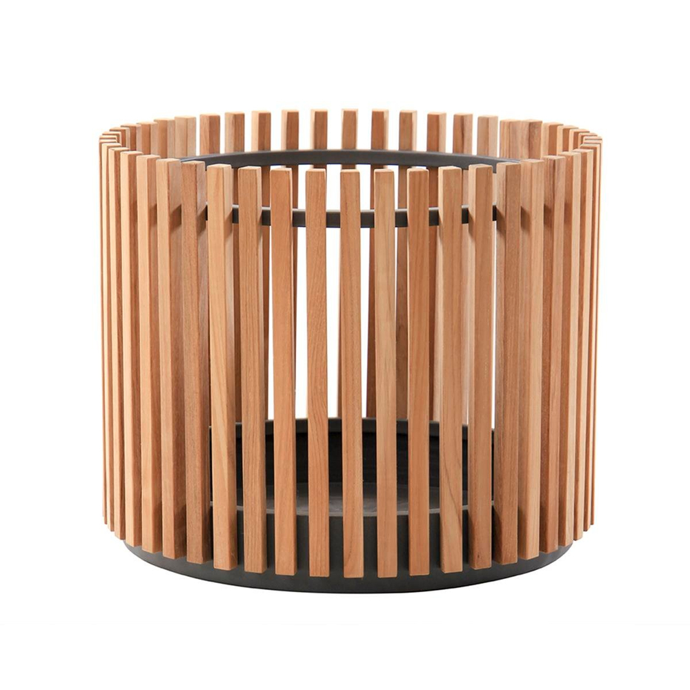Alfresco Milan Teak Anthracite Planter