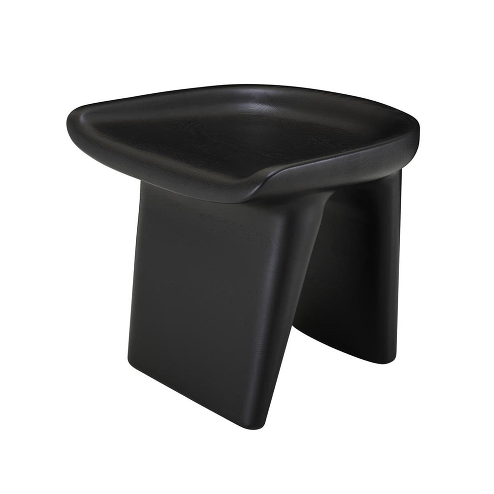 Ligne Roset Monolog Black Pouf