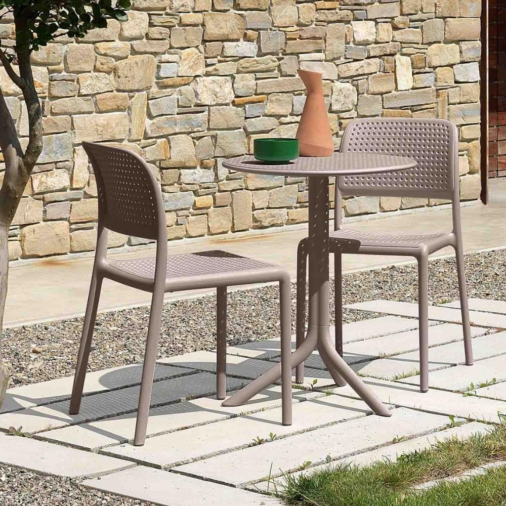 Nardi Bora Step Tortora Table Set