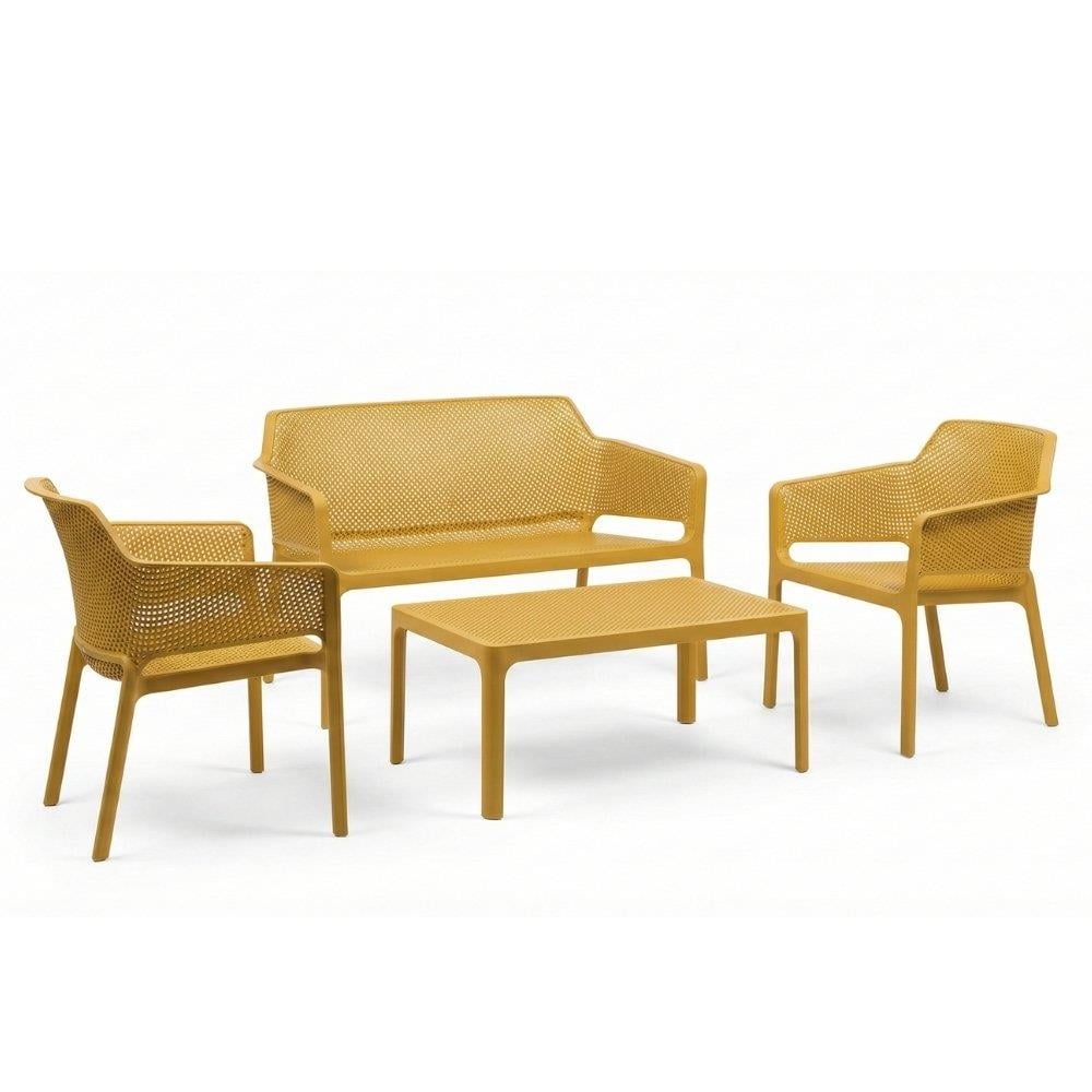 Nardi Net Relax Senape Stackable Armchair