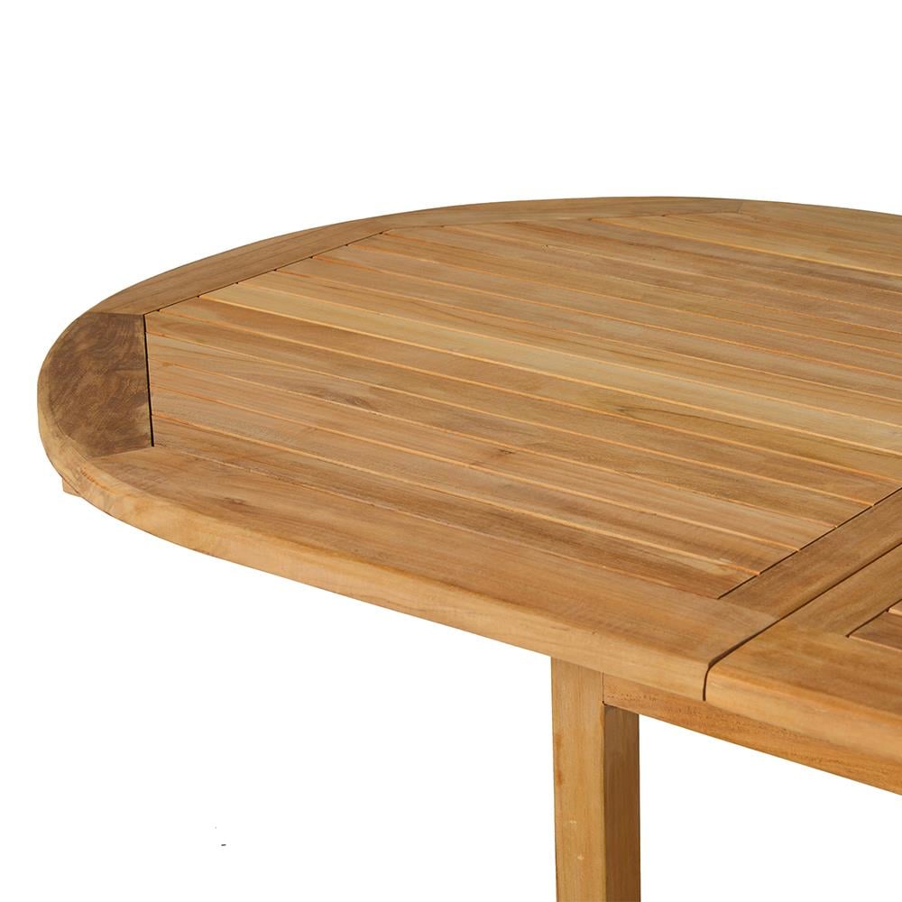 Kayu Teak Oval 180/240 Extendable Table