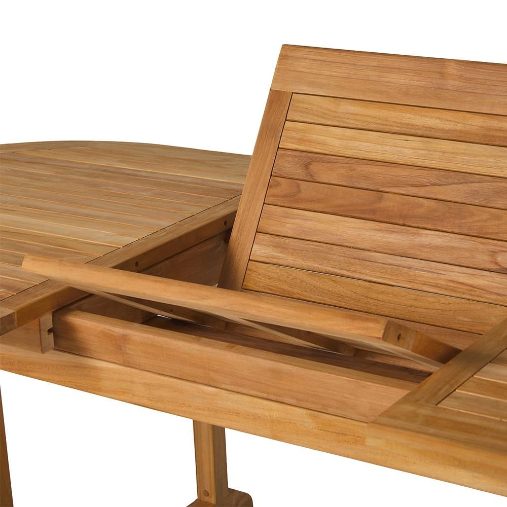 Kayu Teak Oval 180/240 Extendable Table