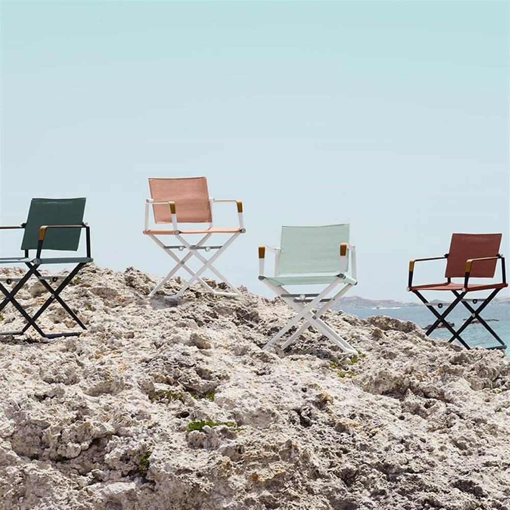 Dedon Seax White Sail Dove Directors Chair