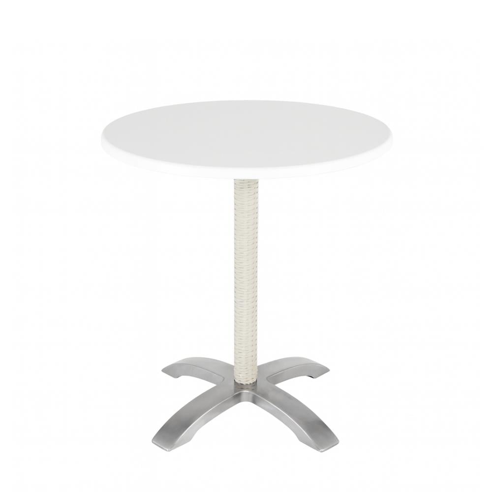 Trica White Round Table
