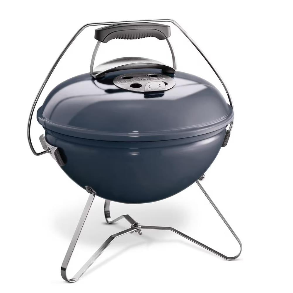 Weber Smokey Joe Charcoal Grill - Slate Blue