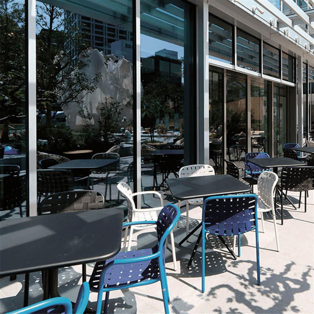 Emu Yard Blue Side Chair