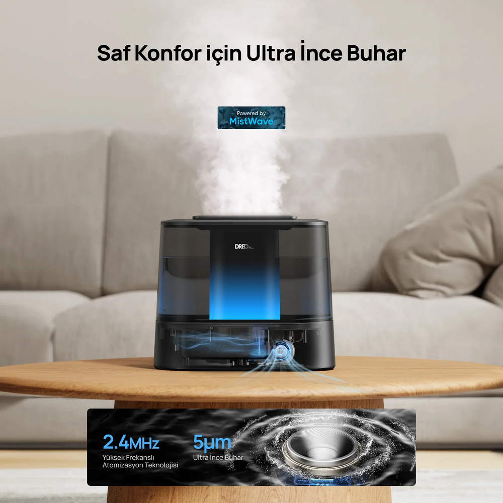 DREO 420S Akıllı Ultrasonik Hava Nemlendirici