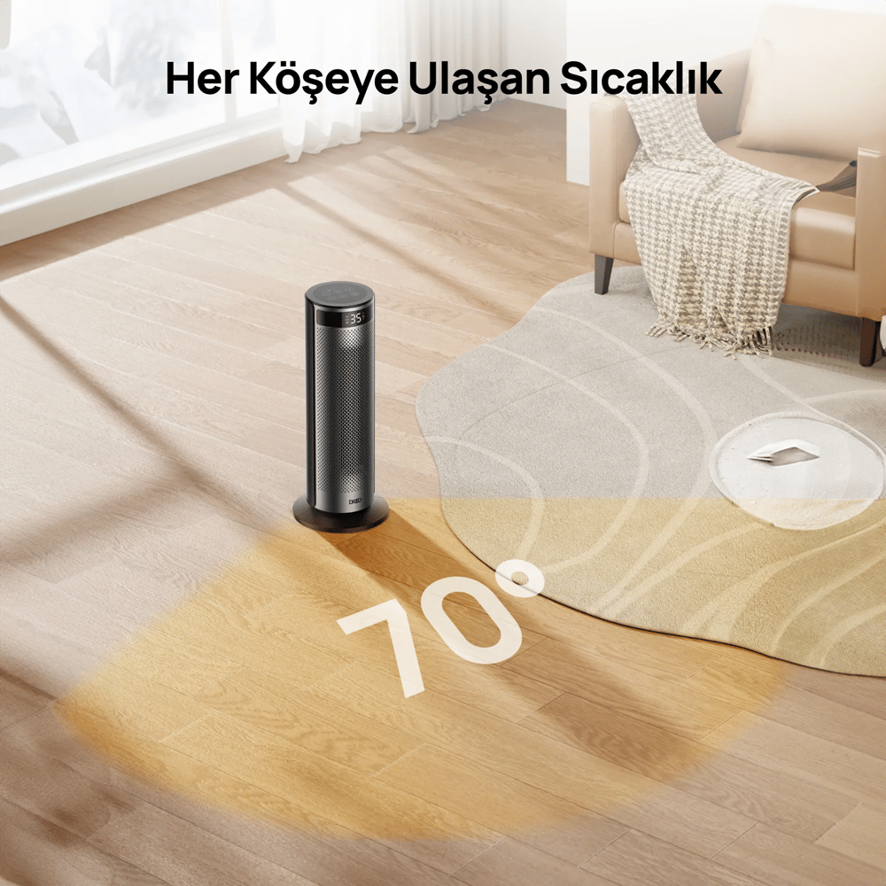 DREO Solaris 628 Akıllı Elektrikli Isıtıcı