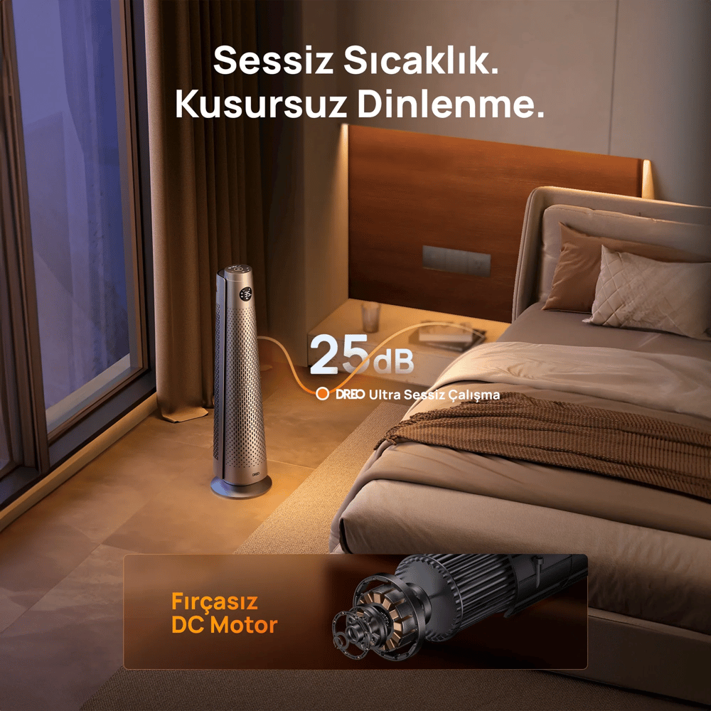 DREO Solaris 718 Akıllı Elektrikli Isıtıcı