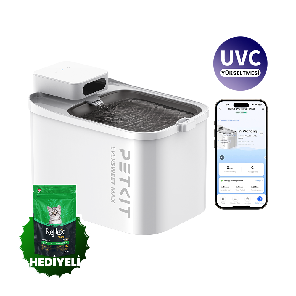 Petkit Eversweet Max (UVC) Su Pınarı