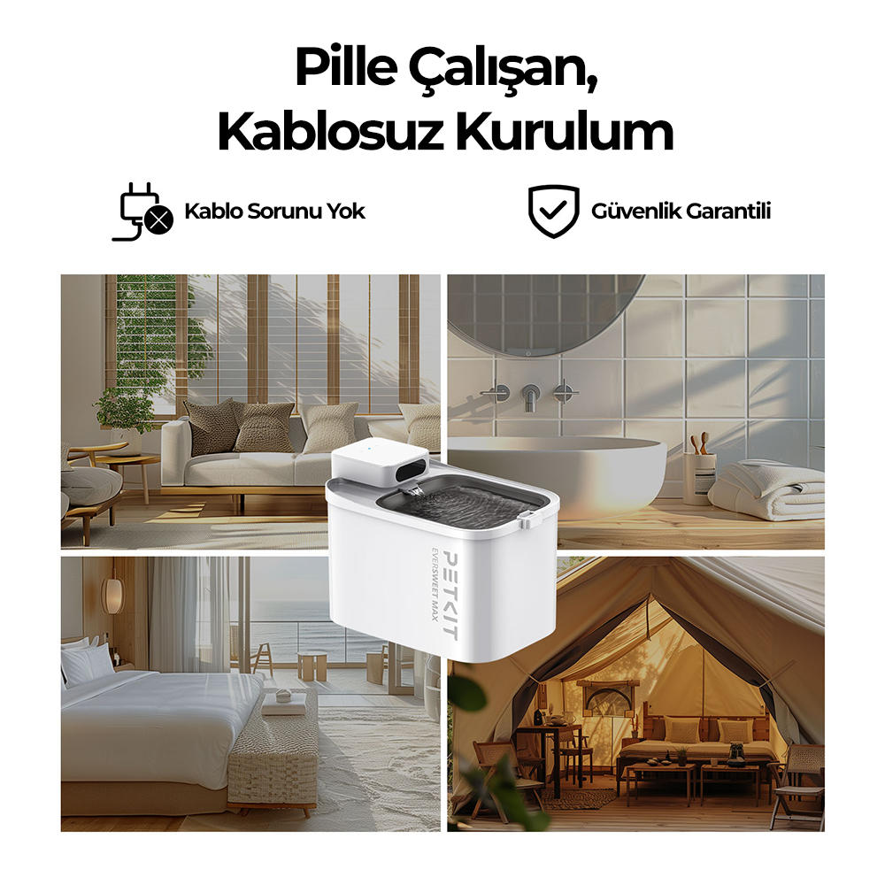 Petkit Eversweet Max (UVC) Su Pınarı