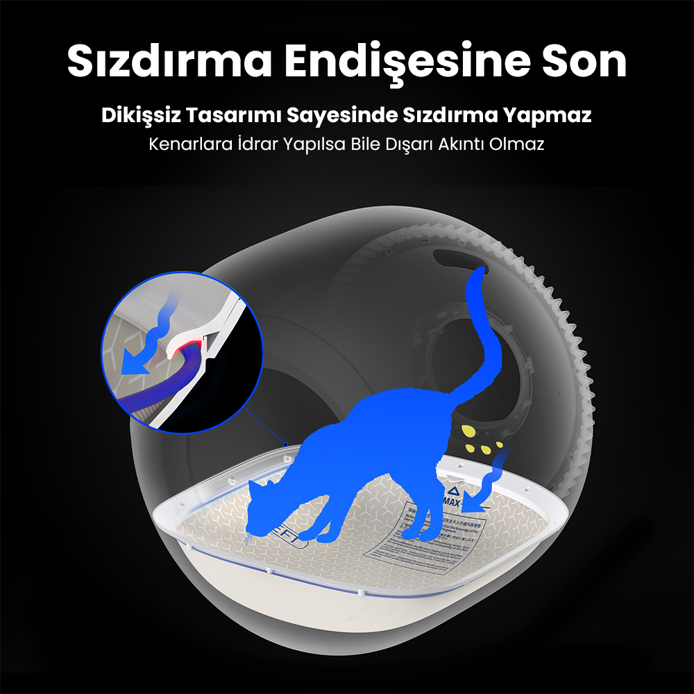 Petkit Purobot Ultra Akıllı Kedi Tuvalet Pedi