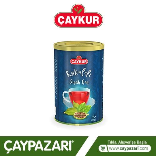 ÇAYKUR KAKULELİ SİYAH ÇAY 200 GR.