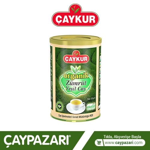 ÇAYKUR ORGANİK ZÜMRÜT YEŞİL ÇAY 125 GR. 