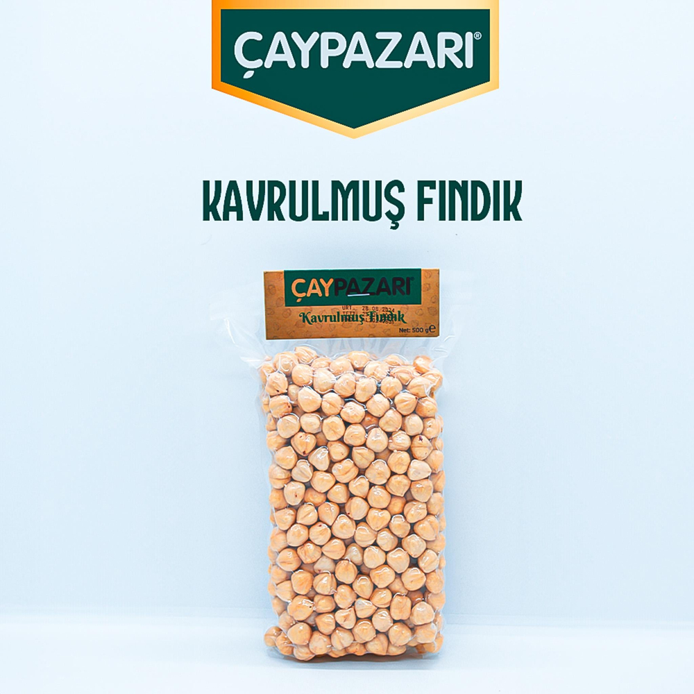 ÇAYPAZARI KAVRULMUŞ FINDIK 500 GR.