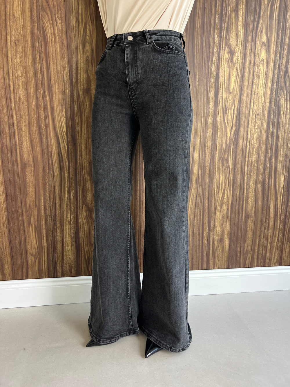 Denim Pantolon Siyah