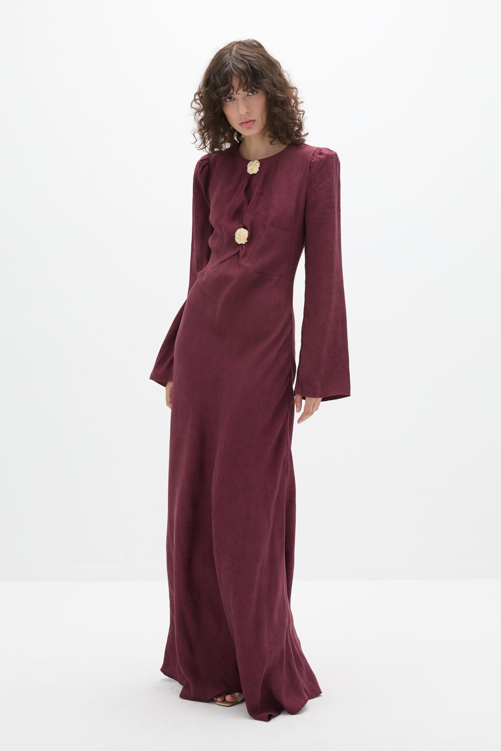 Vanessa Elbise Burgundy