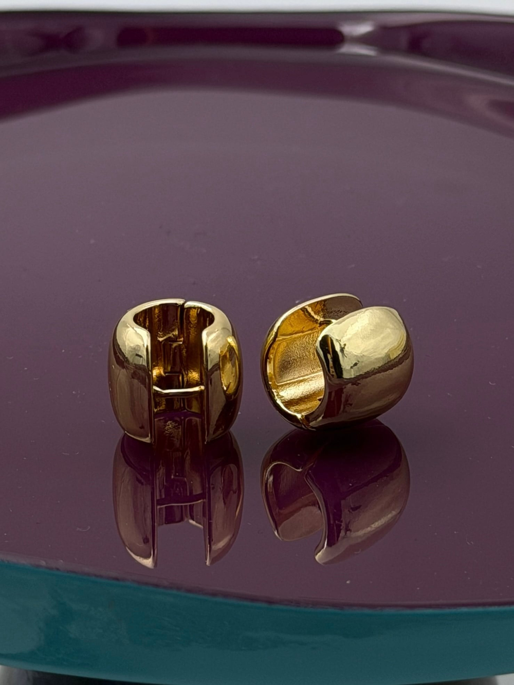 14K VIP Bombe Silindir Model Küpe