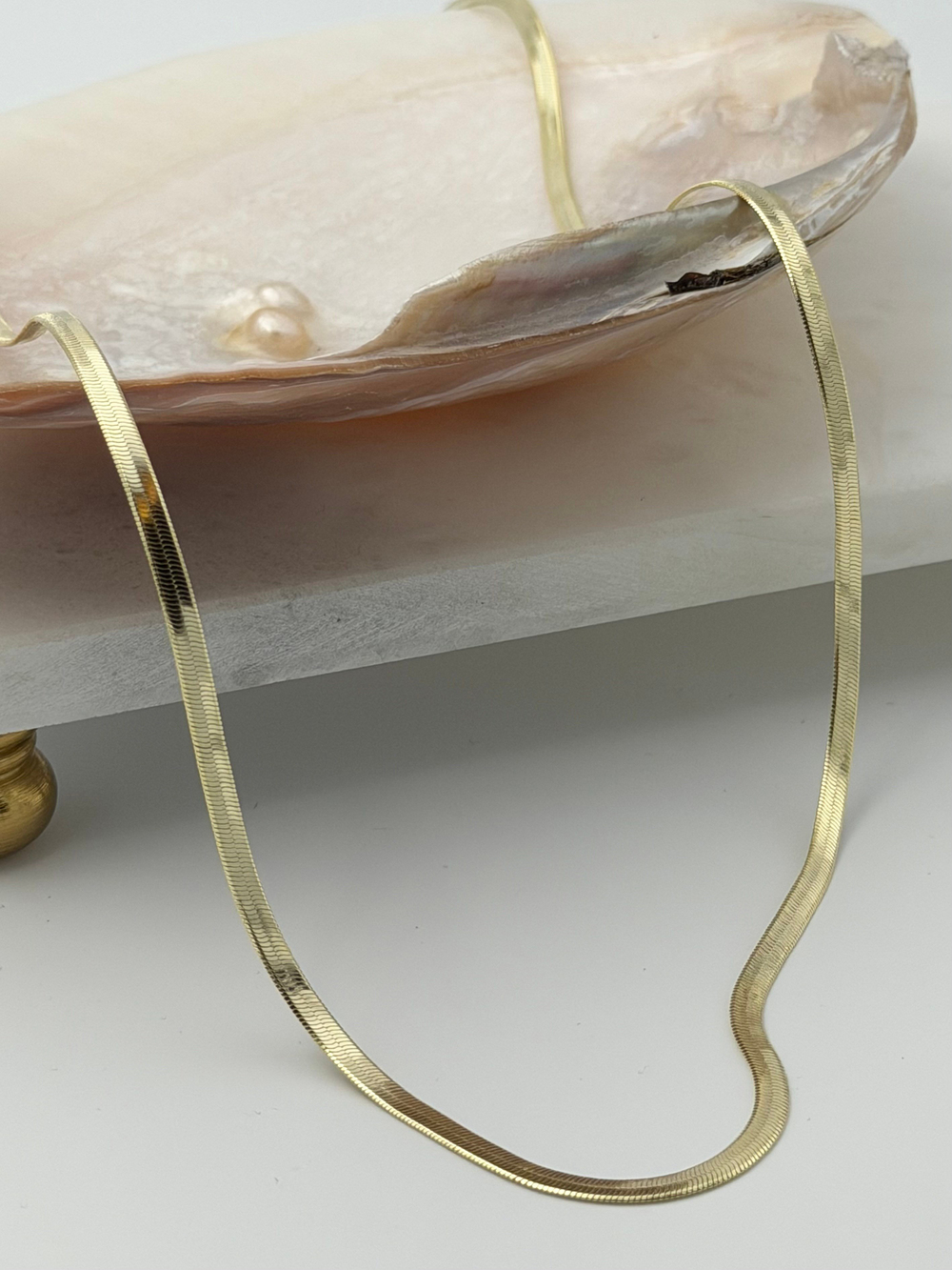 14K VIP İtalyan Zincir Kolye (Orta İnce) 60cm