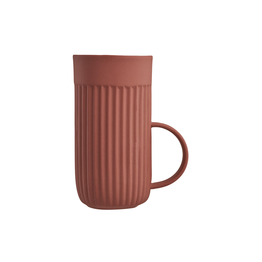 Love Edward Lungo Coffee Cup / Brick Red