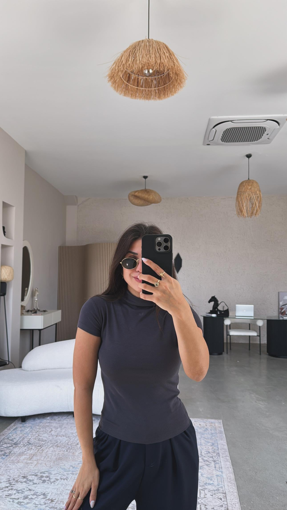 Antrasit Oys Modal Dik Yaka Basic