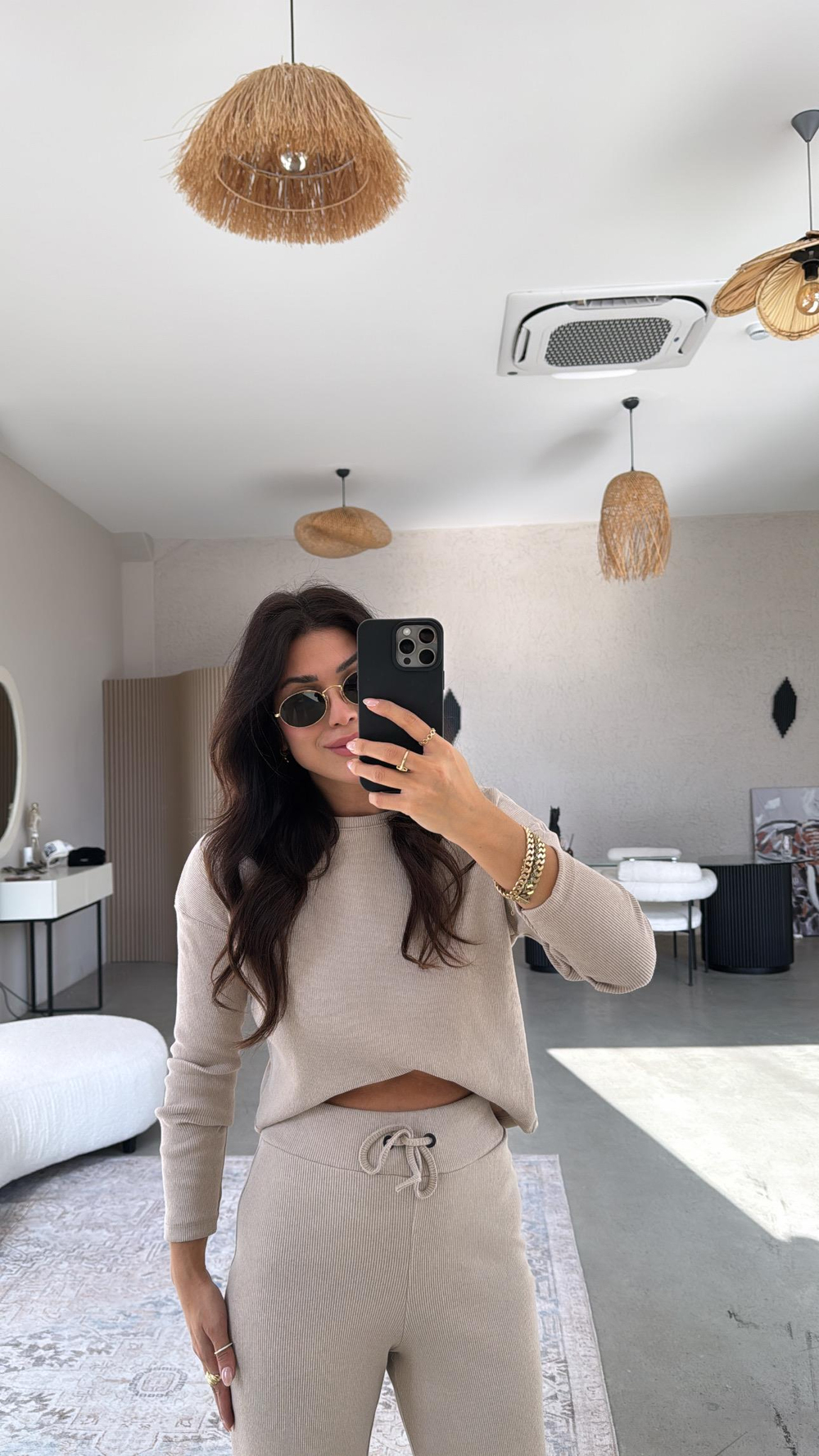 Bej Fitilli Takım