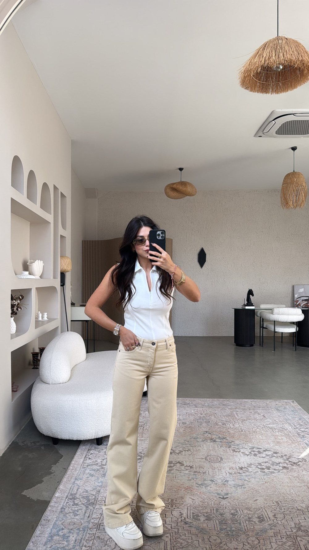 Bej ZR Ara Bel Orijinal Jean